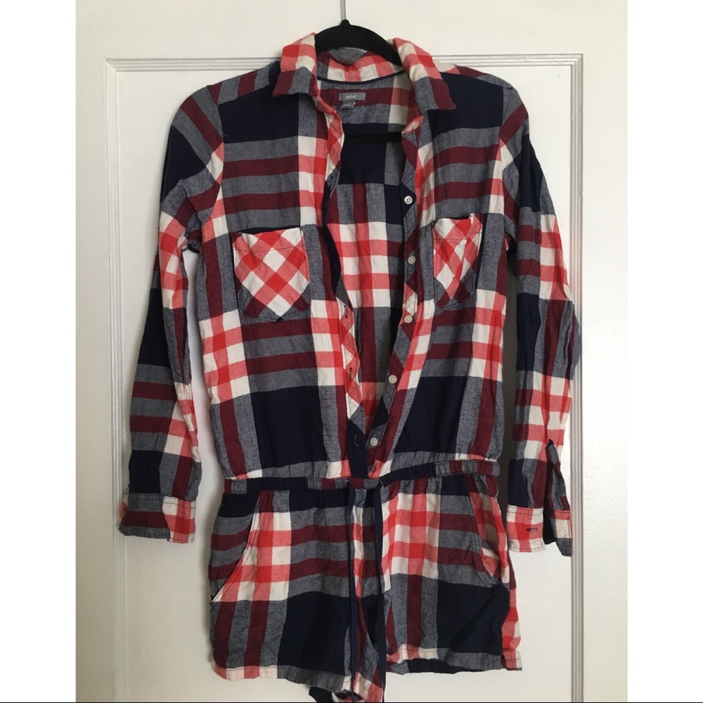 Aerie flannel romper